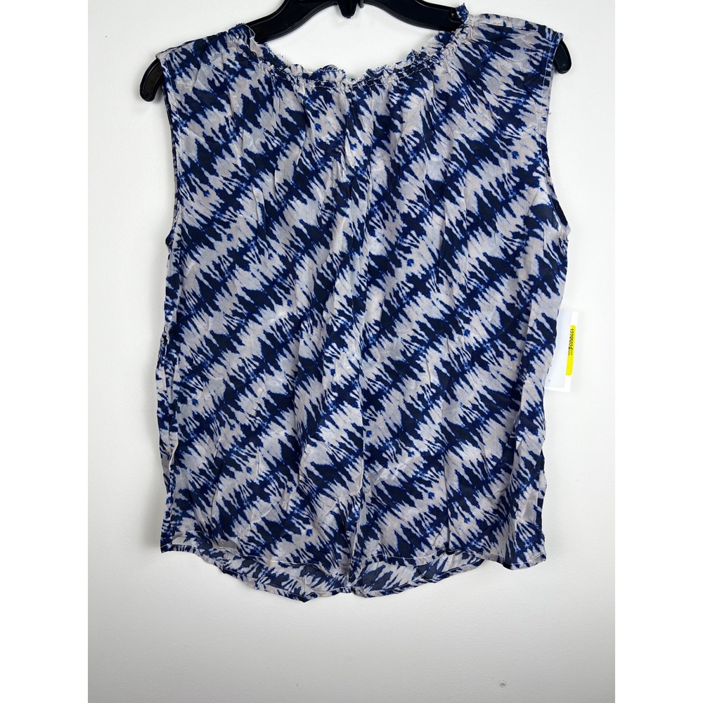 Velvet by Graham Spencer Women's Sleeveless Tie Dye Blouse‎ Size S NET